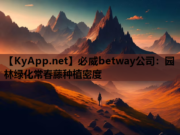 必威betway公司：园林绿化常春藤种植密度